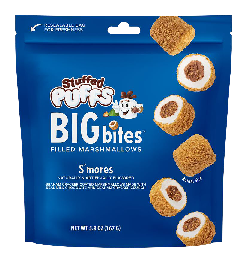 Stuffed Puffs Big Bites S'mores Filled Marshmallow Snacks Cabela's